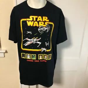 Star Wars Darth Vader Boba Fett Skywalker Han Solo Chewbacca T-Shirt NWT Mens XL - Picture 1 of 10