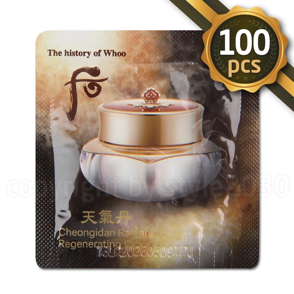 The history of Whoo Radiant Regenerating Cream 1ml x 100pcs (100ml) Anti-Aging - image 1 of 1