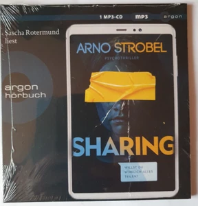 ARNO STROBEL - SHARING- PSYCHOTHRILLER - mp3-CD - NEU; OVP - Picture 1 of 4