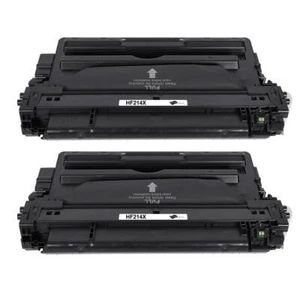 2 Black XL Laser Toner Cartridges for HP LaserJet Enterprise 700 M712dn & M712xh - Picture 1 of 1