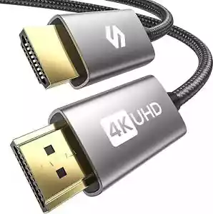 SILKLAND HDMI Cable 2M 4K HDMI Lead Support 4K@60Hz, ARC, HDR, 3D, Entet Grade A - Picture 1 of 7