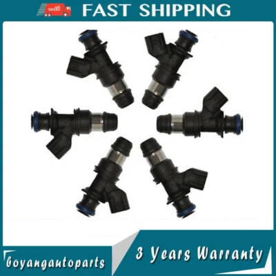 6X Inyectores de combustible para Buick Rendezvous Terraza Chevrolet Malibu 2004-07 FJ10574 Foto 1 de 4