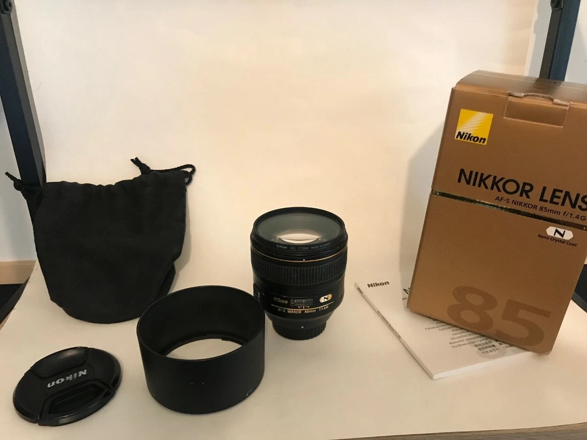 ニコン AF-S NIKKOR 85mm f/1.4G 美品 Used Nikon AF-S Nikkor 85mm f/1.4G | MPB