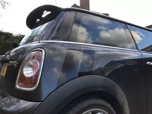 Par de calcomanías de vinilo gráficos de vinilo para gráficos de vinilo Mini Cooper S numeradas a rayas laterales de coche - Imagen 1 de 2