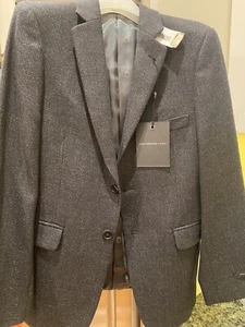 John Varvatos Boy’s 100% Wool Charcoal Gray Blazer Sport Coat Size 12R NWT - Picture 1 of 12
