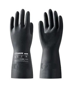 LANON Chemikalienbeständige Gummihandschuhe Wiederverwendbare Schwere Arbeits... - Bild 1 von 8