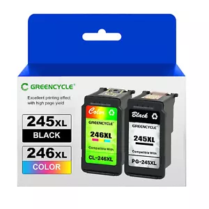 Cartucho de tinta 245XL 246XL de alto rendimiento para Canon Pixma TR4500 TR4520 TR4522 MG2500 - Imagen 1 de 6