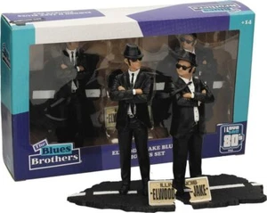 The Blues Brothers Jake und Elwood 7 Zoll Film Icons Statue Set - Bild 1 von 2