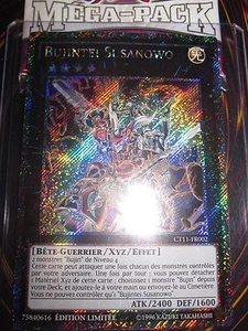 YU-GI-OH! MEGA-PACK BOÎTE 2014 STR SECRET BUJINTEI SUSANOWO CT11-FR002 MINT FR - Picture 1 of 1