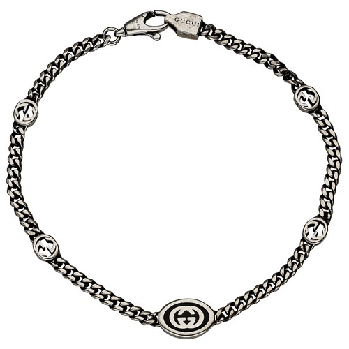 Gucci Men's Bracelet 925 Sterling silver 678657 J8410 8191 Newarticle
