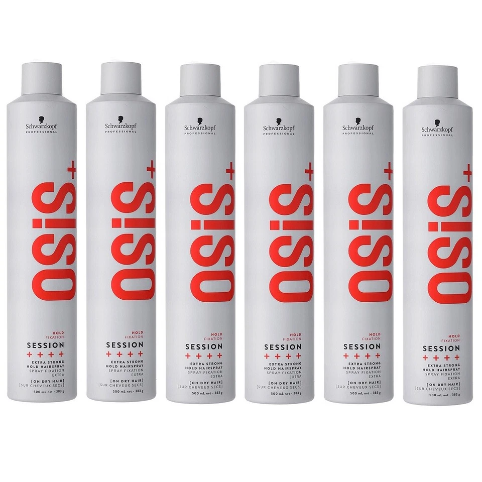 Schwarzkopf Osis Session extreme Hold Hairspray 6x500ml (25,80€/1l) - Bild 1 von 1