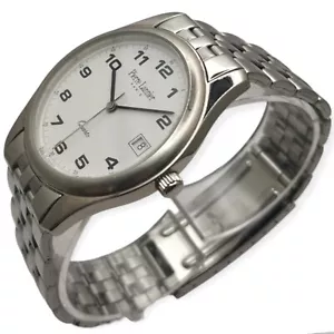 Pierre Lannier Parigi date 36mm 2000s IN France Lebrocantheure Orologio Vintage - Foto 1 di 6