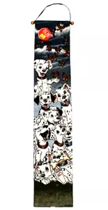 VTG New With Tags Disney 101 Dalmatians Hanging Tapestry Decor 38" Rare HTF - Picture 1 of 20