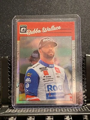 Bubba Wallace 2023  Donruss Optic Retro Silver Holo  -  83 - Image 1 of 2
