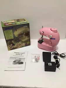 Sew Cute Sewing Machine Model #SC 20 by White In Original Box. Tested & Works. - Picture 1 of 5
