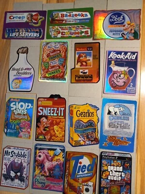 "Wacky Packages" Vending Machine Stickers | 2005 | Full Set 15 - Topps - VSI - Image 1 of 4