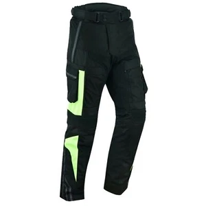 Pantalon Motorista, Pantalon Para Motero, Pantalon Con Proteccion, Negro, Flour - Imagen 1 de 4