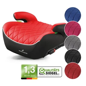 Kindersitzerhöhung Andy ISOFIX, Premium Kindersitz ECE R 129 geprüft schwarz/rot - Bild 1 von 7