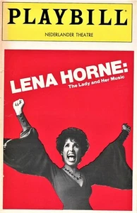 Lena Horne: The Lady And Her Music - Nederlander Theatre Playbill - June 1982 - Picture 1 of 1