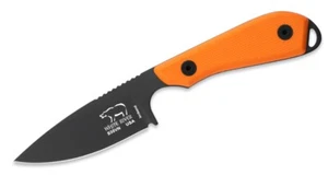 White River M1 Pro Hunting Knife Textured G10 Orange Black PVD Coated Blade NEW - Picture 1 of 1