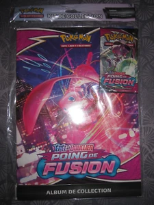 POKEMON ALBUM DE COLLECTION AVEC BOOSTER POING DE FUSION GENESECT E&B FRANCAIS - Picture 1 of 4