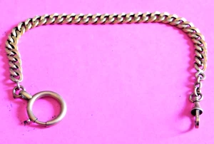2) Chaîne de montre gousset en plaqué or longueur 24 cm - Foto 1 di 2
