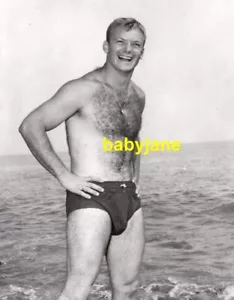 024 ALDO RAY SEXY HAARIGE BRUST BEEFCAKE FOTO - Bild 1 von 1