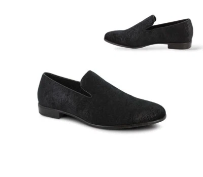 Mocasín Damasco Slipon Repujado Calypso Zapatos Mocasines Juveniles Talla 12M Negro #466157 Foto 1 de 4