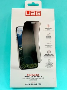 URBAN ARMOR GEAR UAG Privacy Screen Tint Removable for iPhone 16 Pro NEW SEE PIC - Picture 1 of 2