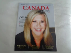 Revista Olivia Newton John Canada South (otoño de 2016) artículo de portada de 6 páginas - Imagen 1 de 5