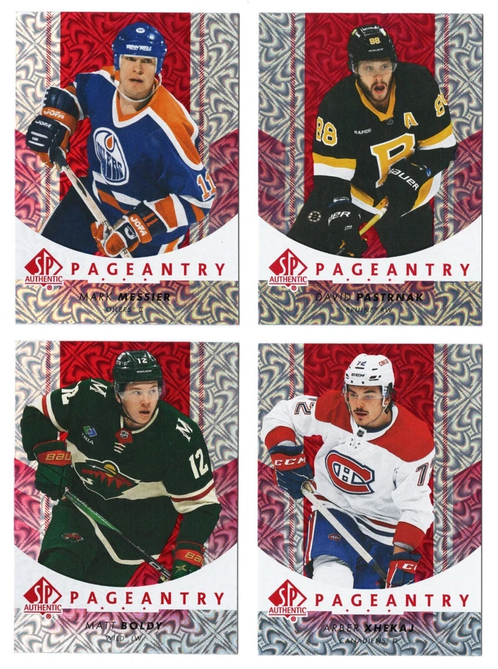 2022-23 SP Authentic Pageantry Red Insert Set Pick From List !! - Image 1 of 1