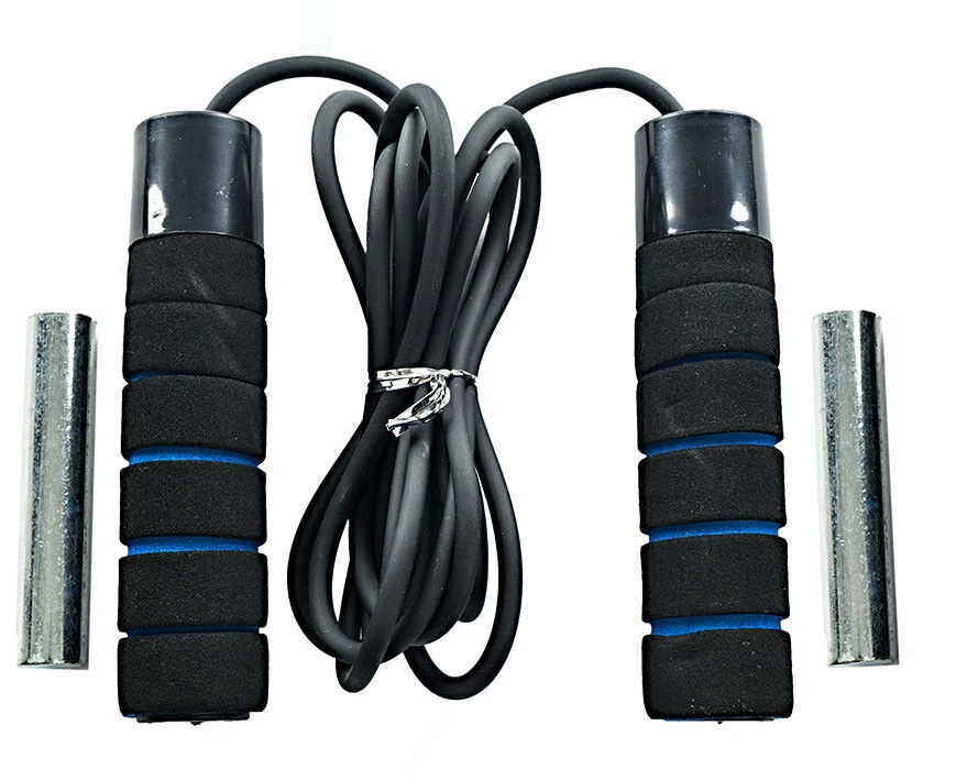 Springseil Hüpfseil Zusatzgewicht Extra Gewichte Fitness Kondition Training Seil - Bild 1 von 1