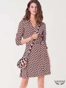 DVF chain link dress in paprika size xxs - Picture 1 of 7