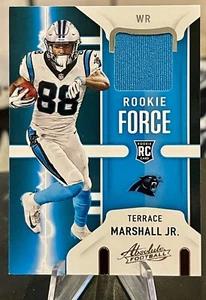 2021 Panini Absolute Terrace Marshall Jr. Rookie Force Memorabilia - Bild 1 von 2