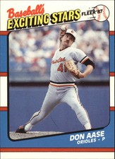 B1169- 1987 Fleer Exciting Stars BB Cards 1-44  - You Pick - 10+ FREE US SHIP