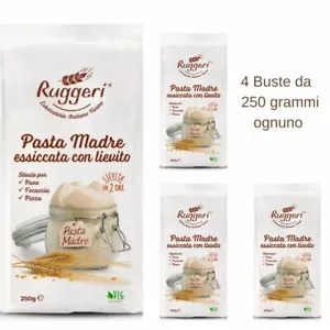 Ruggeri Pasta Madre Essiccata Con Lievito 4 Buste da Grammi 250 Ognuno - Foto 1 di 4