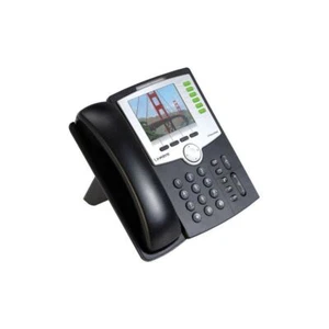 Altavoz Cisco SPA962 6 líneas VoIP IP color LCD teléfono PoE 2 puertos Ethernet - Imagen 1 de 2