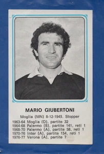 FIGURINA CALCIATORI PANINI 1978/79 N.401 GIUBERTONI EX GIOCATORI REC/REMOVED - Imagen 1 de 1