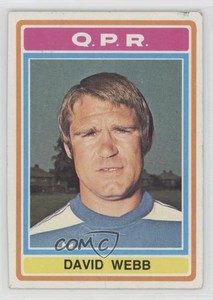 1976 Topps English Footballers David Webb #308