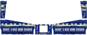 Juego de calcomanías de gabinete personalizadas máquina de pinball Bally DR WHO - Imagen 1 de 1