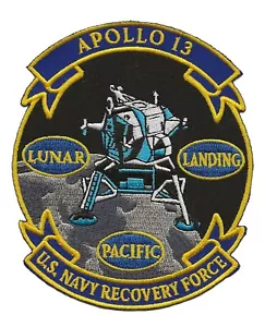 Apollo 13 NASA US Navy space Pacific recovery force ship patch - Picture 1 of 1