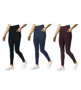 Mondetta Damen hoch taillierte aktive Leggings mit Tasche Training Yoga Hose Neu mit Etikett - Bild 1 von 47