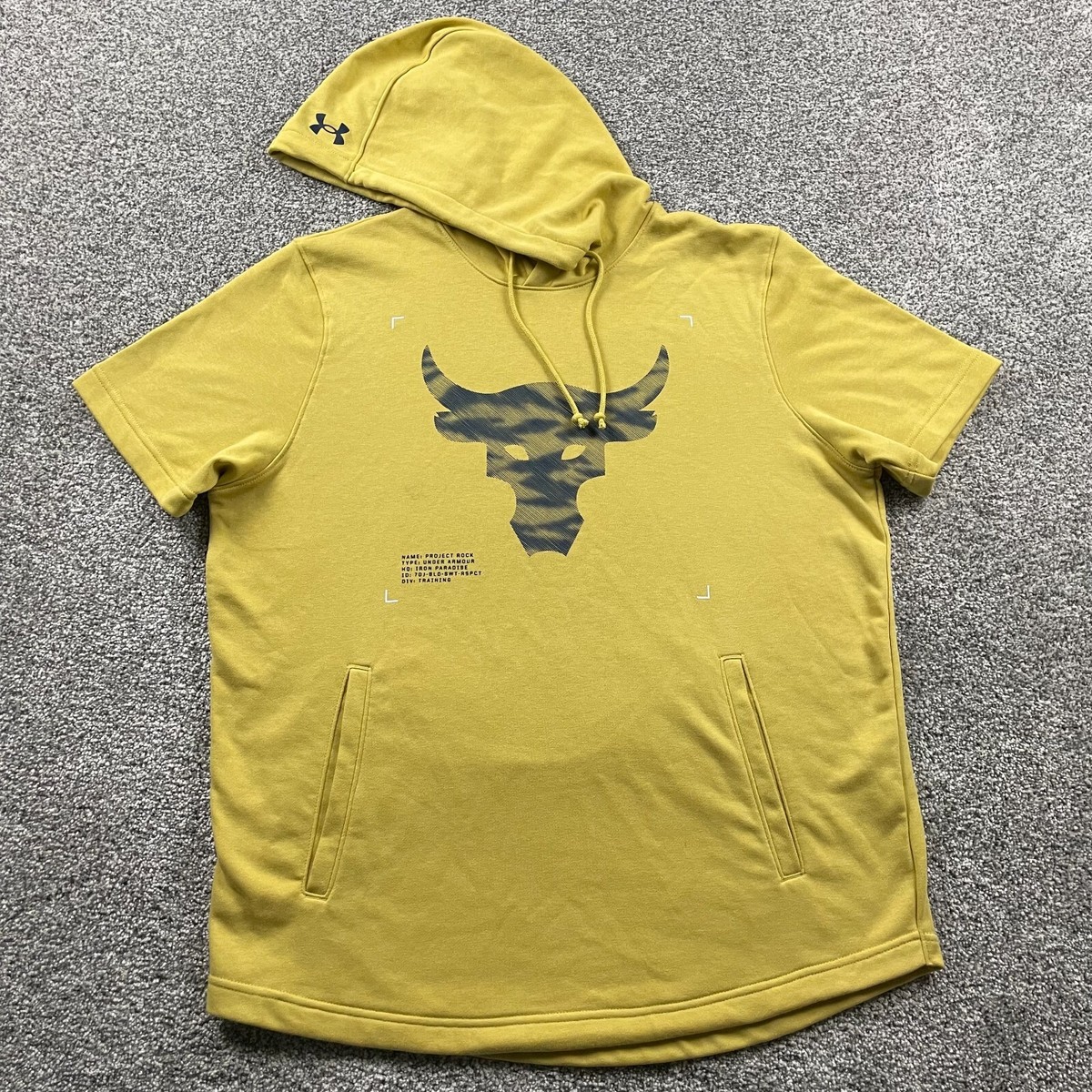 Short Sleeve Yellow Hoodies & Sweatshirts for Men for Sale