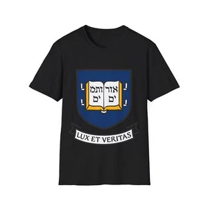 Yale University Emblem Logo Unisex T-Shirt - Picture 1 of 13