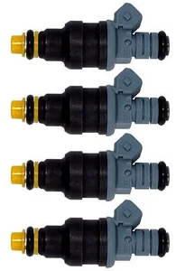 4x AUDI BMW FIAT FORD RST PEUGEOT VW 250cc 24LB EV1 UPGRADE BOSCH FUEL INJECTORS - Picture 1 of 4