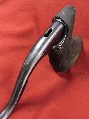 Dia-Compe AGC251 Aero Gran Compe Spring Loaded Left Brake Lever w/ Black Hood - Image 1 of 4