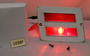 1973-1977 EL CAMINO/MALIBU SIGNAL/MARKER LIGHT & BEZEL DRIVER REAR FENDER SIDE - Picture 1 of 7