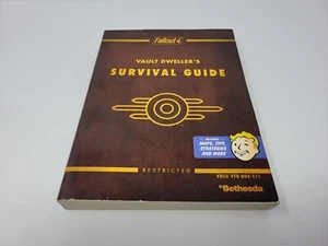 Fallout 4 Vault Dwellers Survival Guide BOOK ONLY Free US Shipping See Store - Foto 1 di 8