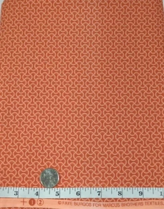 Faye Burgos BTY Marcus Brothers Reproduction Print Tonal Apple Core Design - Picture 1 of 1
