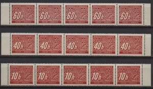 ❌ Böhmen+Mähren mit 237 Werten, davon 97 Werte postfrisch aus einer alten Tüte ❌ - Bild 1 von 7